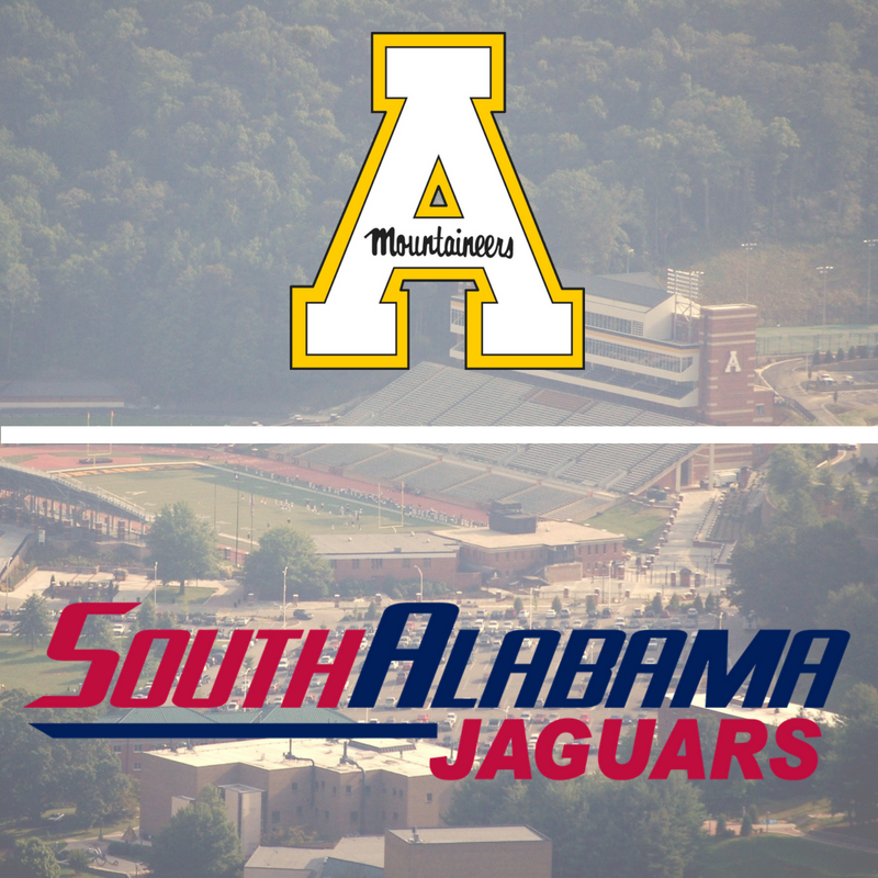 app state vs. south alabama