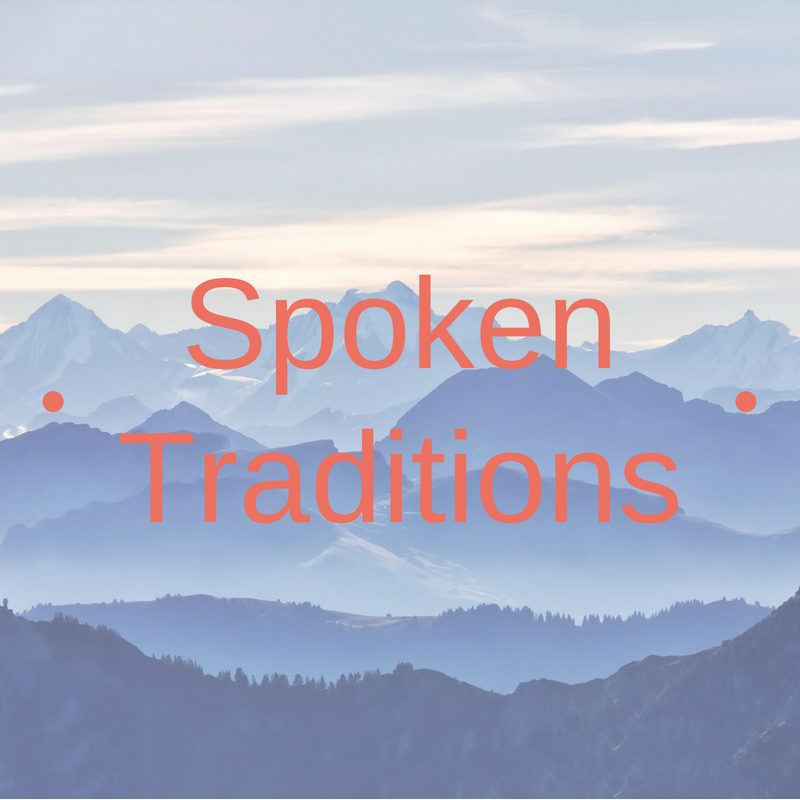 spoken traditions