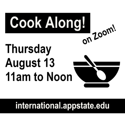 Cook Along - Aug 13, 11am to 12pm