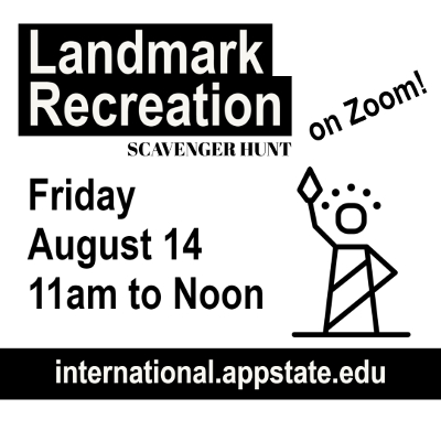 Landmark Recreation - Aug 14, 11am to 12pm
