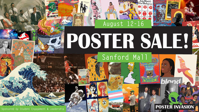 Poster sale